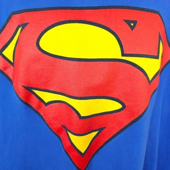 Superman T Shirt Mens Size XL Vintage Y2K DC Comics Superhero Clark Kent - Picture 2 of 6